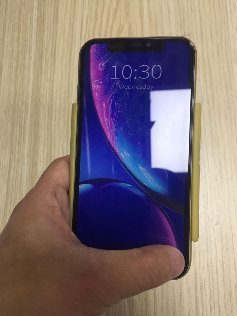 iPhone XR单手操作右下角